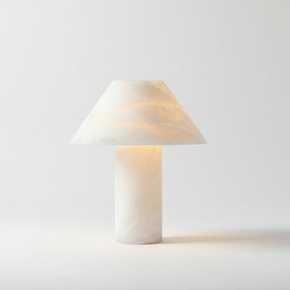 Ella Alabaster Table Lamp