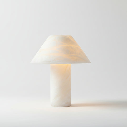Ella Alabaster Table Lamp