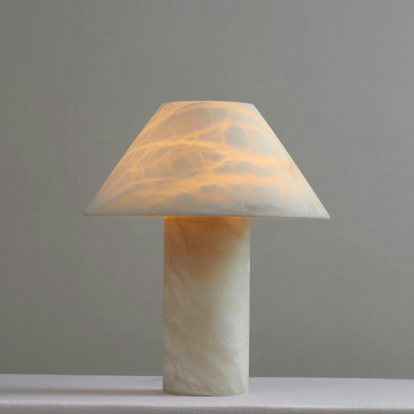 Ella Alabaster Table Lamp