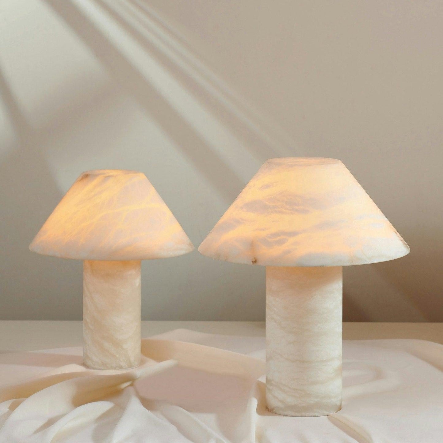 Ella Alabaster Table Lamp