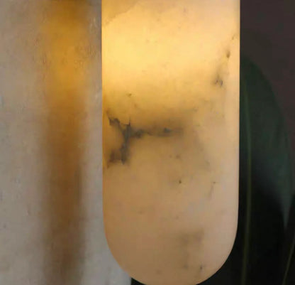 Capsule Alabaster Sconce