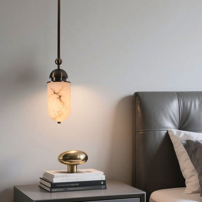Capsule Alabaster Pendant Lamp