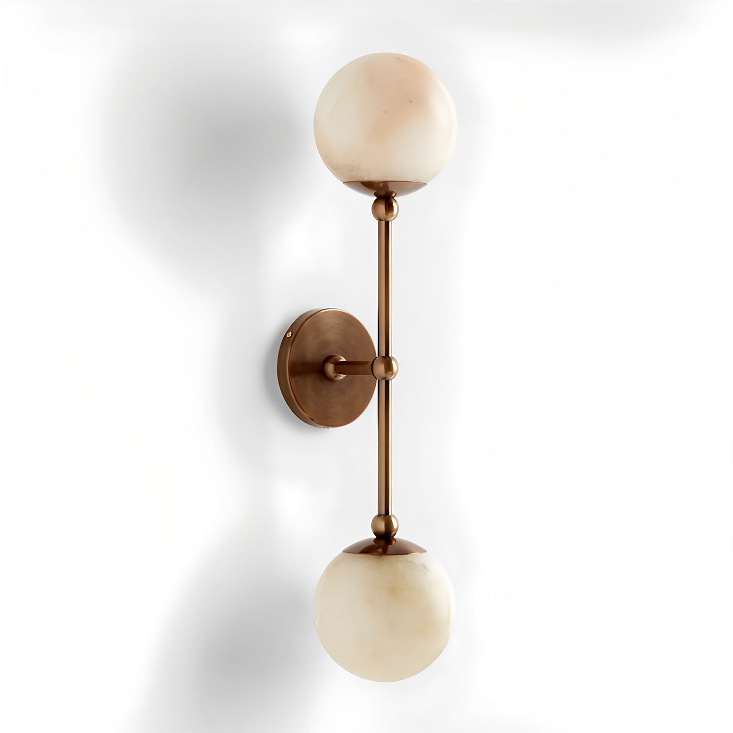 Celestial Double Alabaster Sconce