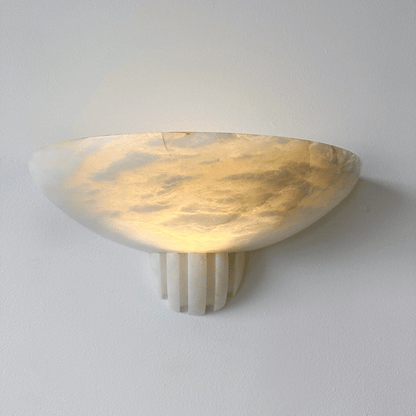 Rare Alabaster Wall Sconce