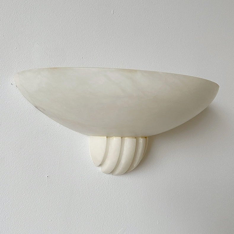 Rare Alabaster Wall Sconce