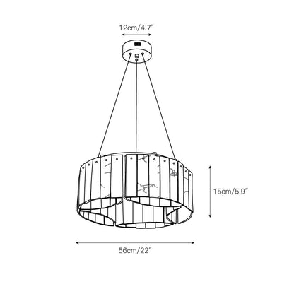 Willamett Alabaster Chandelier